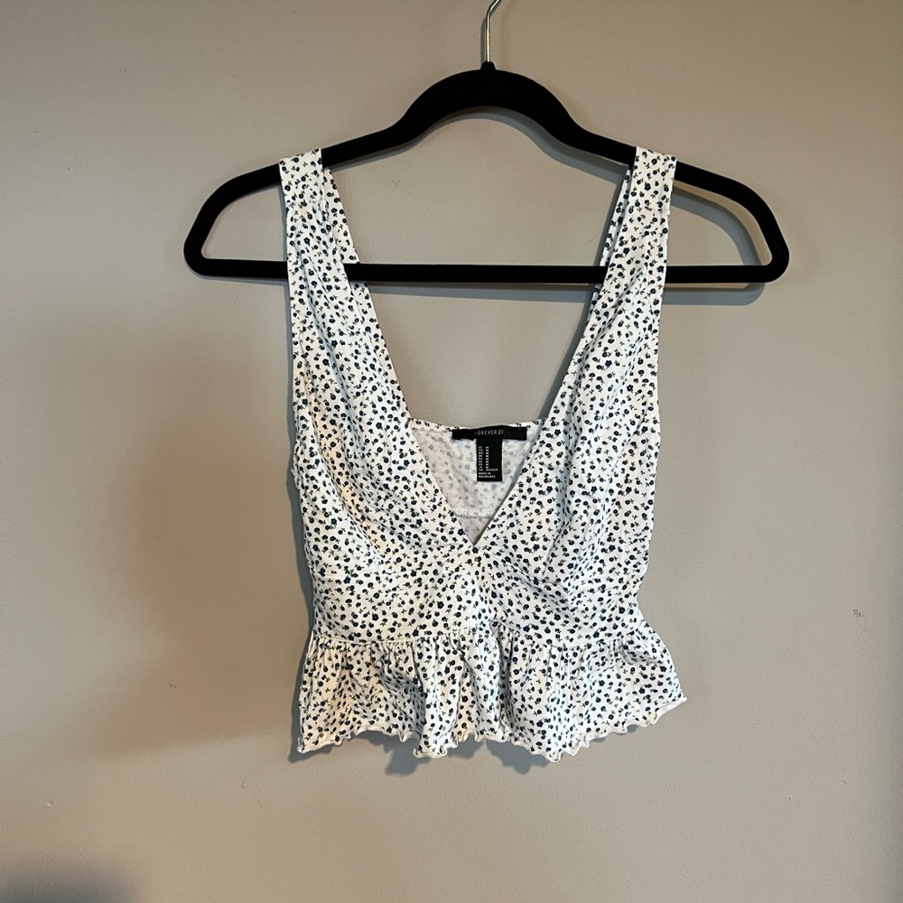 Floral Crop Top